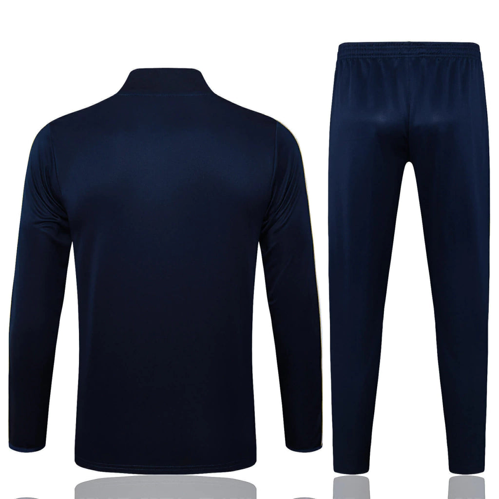Tuta Juv Blu Scuro Half-Zip Uomo | Tuta da Calcio