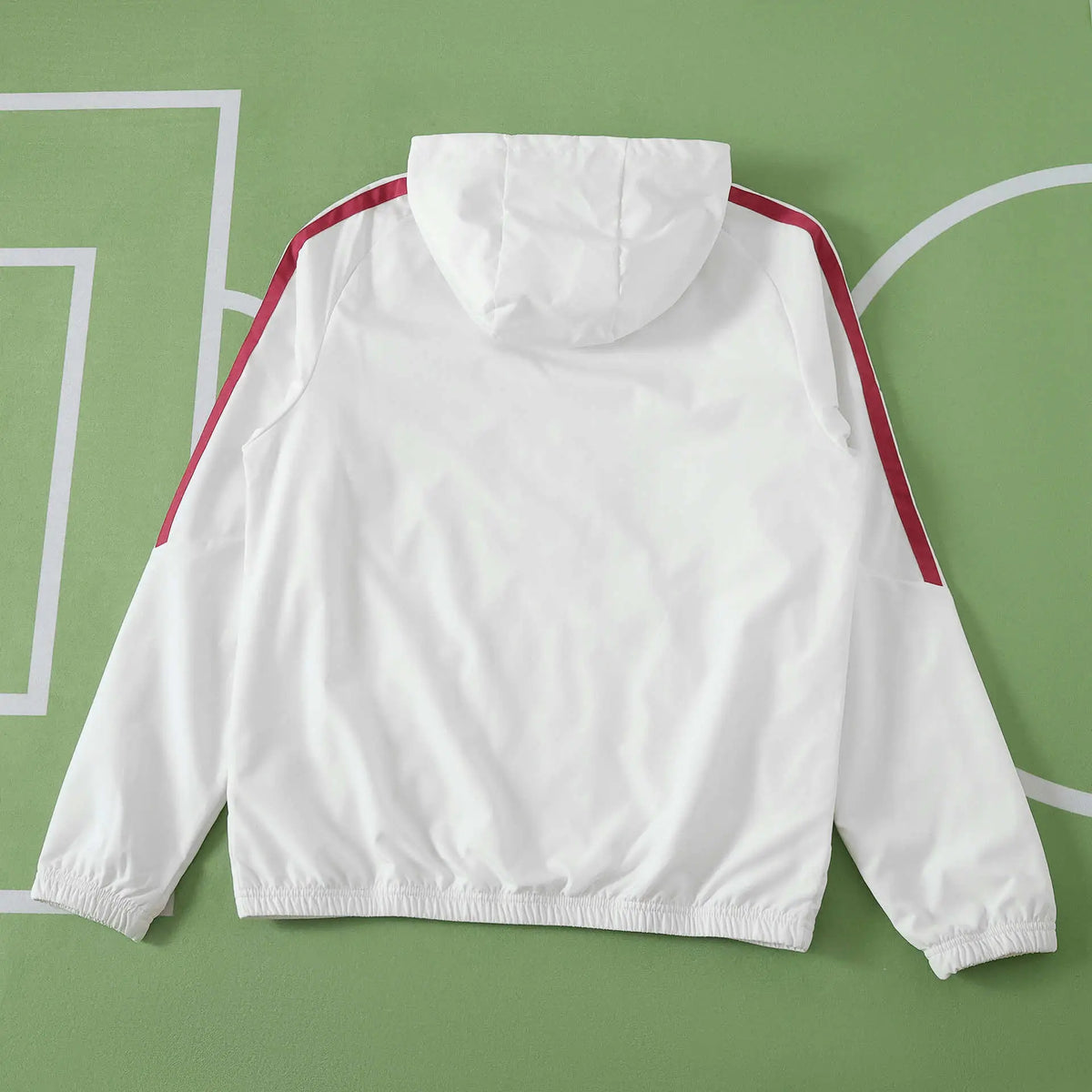 Giacca a Vento Real Madrid 26/27 Uomo Bianco | Giacca a Vento da Calcio
