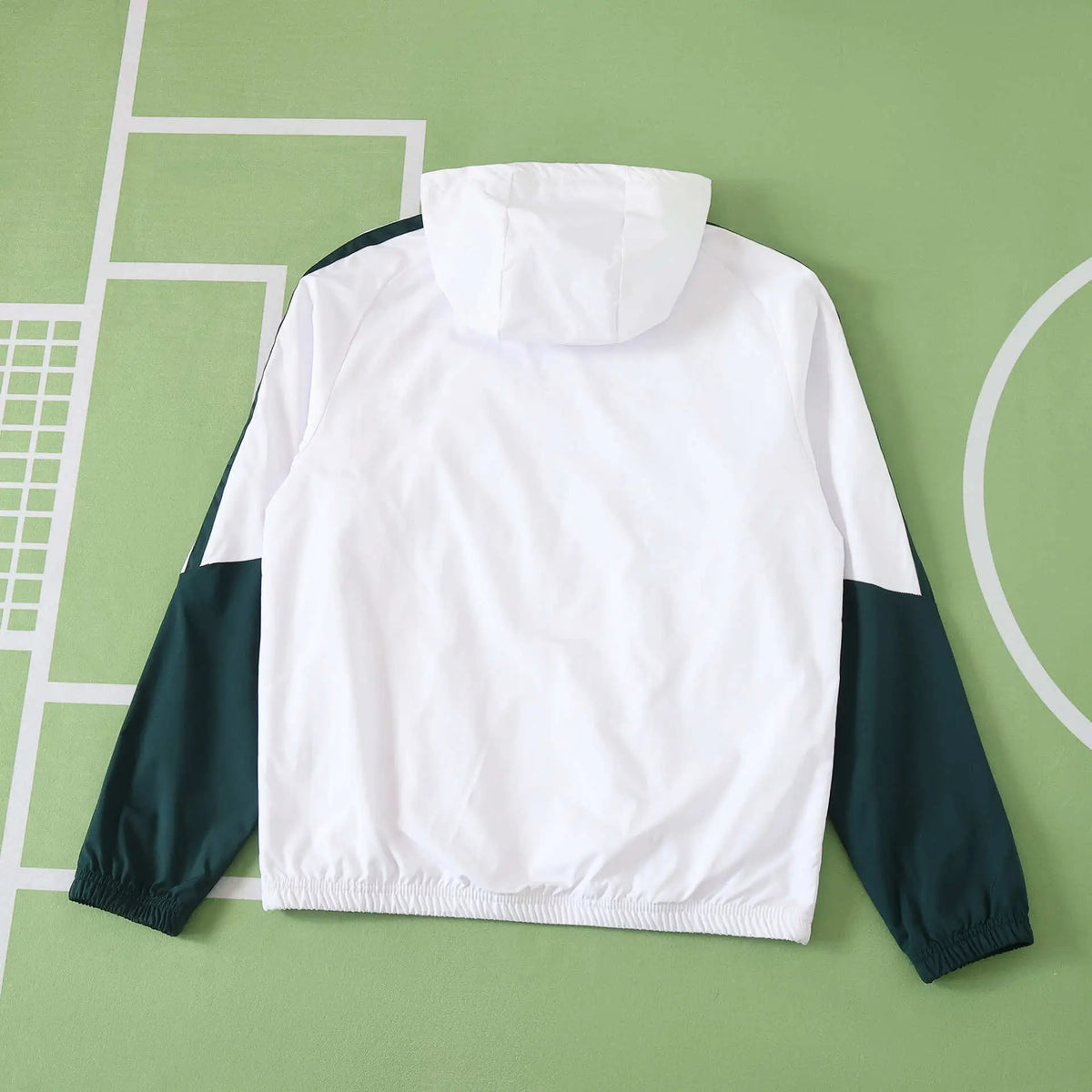 Giacca a Vento Real Madrid 26/27 Uomo Bianco | Giacca a Vento da Calcio