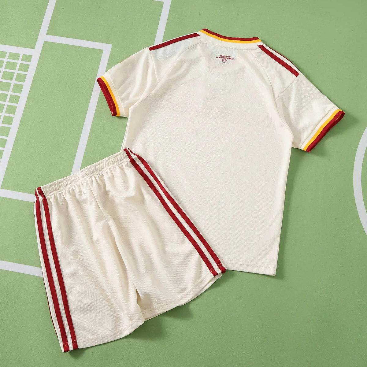Kit Bambino Roma Away 26/27 Bianco | Kit da Calcio