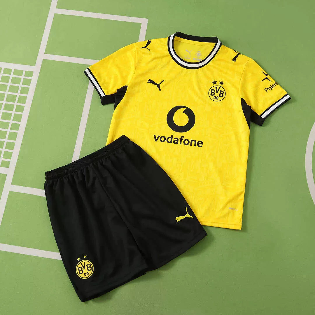 Kit Borussia Dortmund Home 26/27 Bambino Giallo | Kit da Calcio