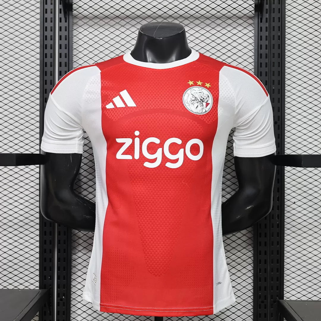 Maglia Ajax Home 26/27 Player Uomo Rosso e Bianco | Maglia da Calcio
