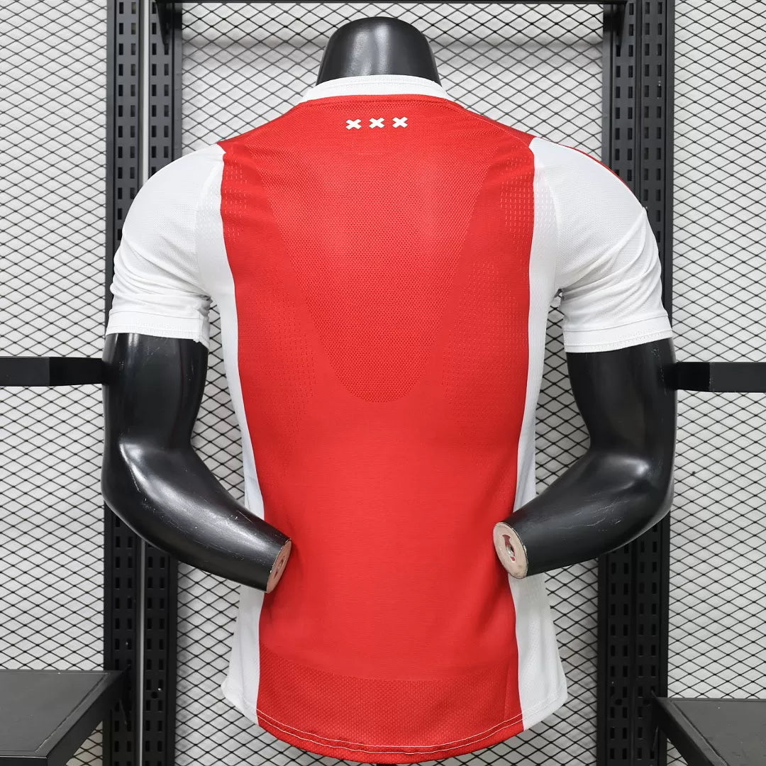 Maglia Ajax Home 26/27 Player Uomo Rosso e Bianco | Maglia da Calcio