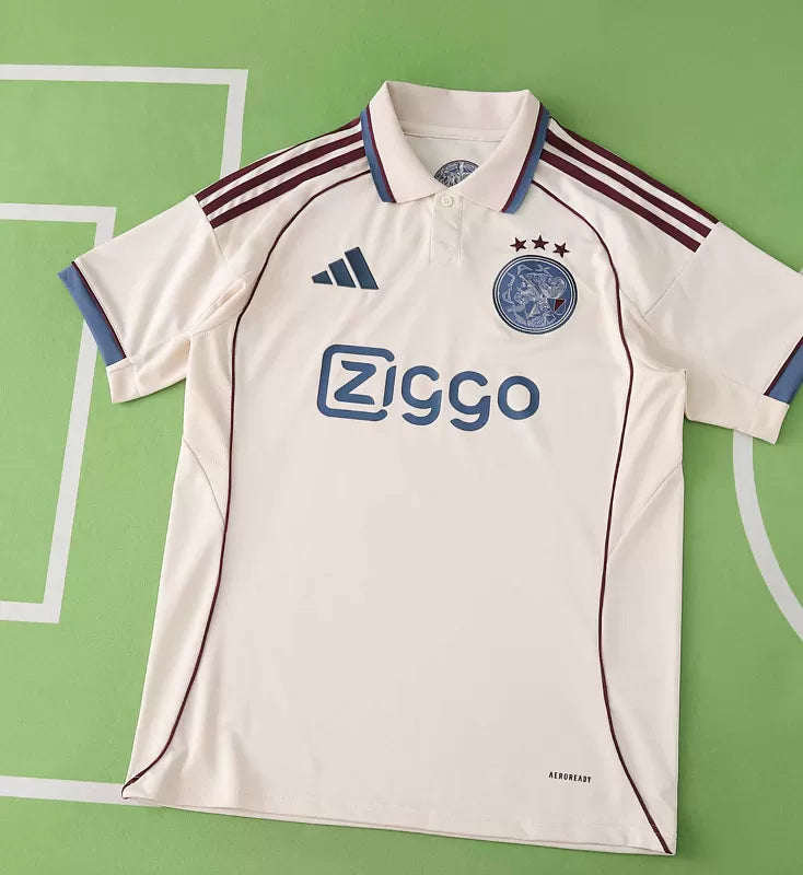 Maglia Ajax Third 25/26 Uomo Bianco | Maglia da Calcio