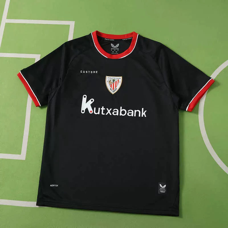 Maglia Athletic Bilbao Away 26/27 Uomo Nero | Maglia da Calcio