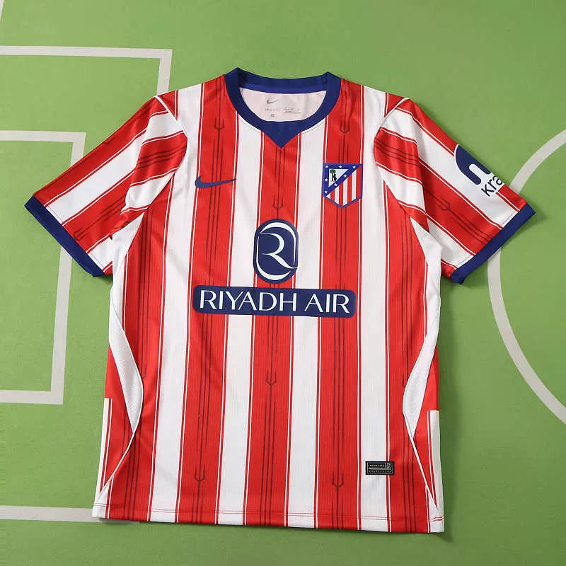 Maglia Atlético De Madrid Home 26/27 Uomo Rosso e Bianco a strisce verticali | Maglia da Calcio