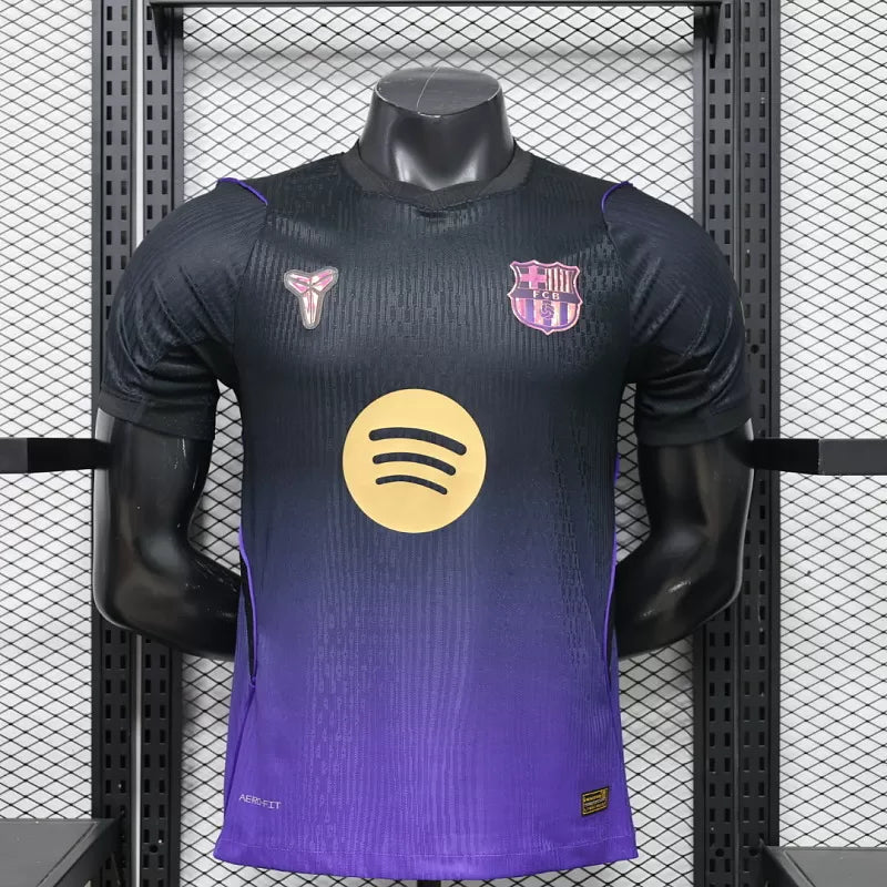 Maglia Barcelona Away 26/27 Player Uomo Nero/Viola Sfumato | Maglia da Calcio