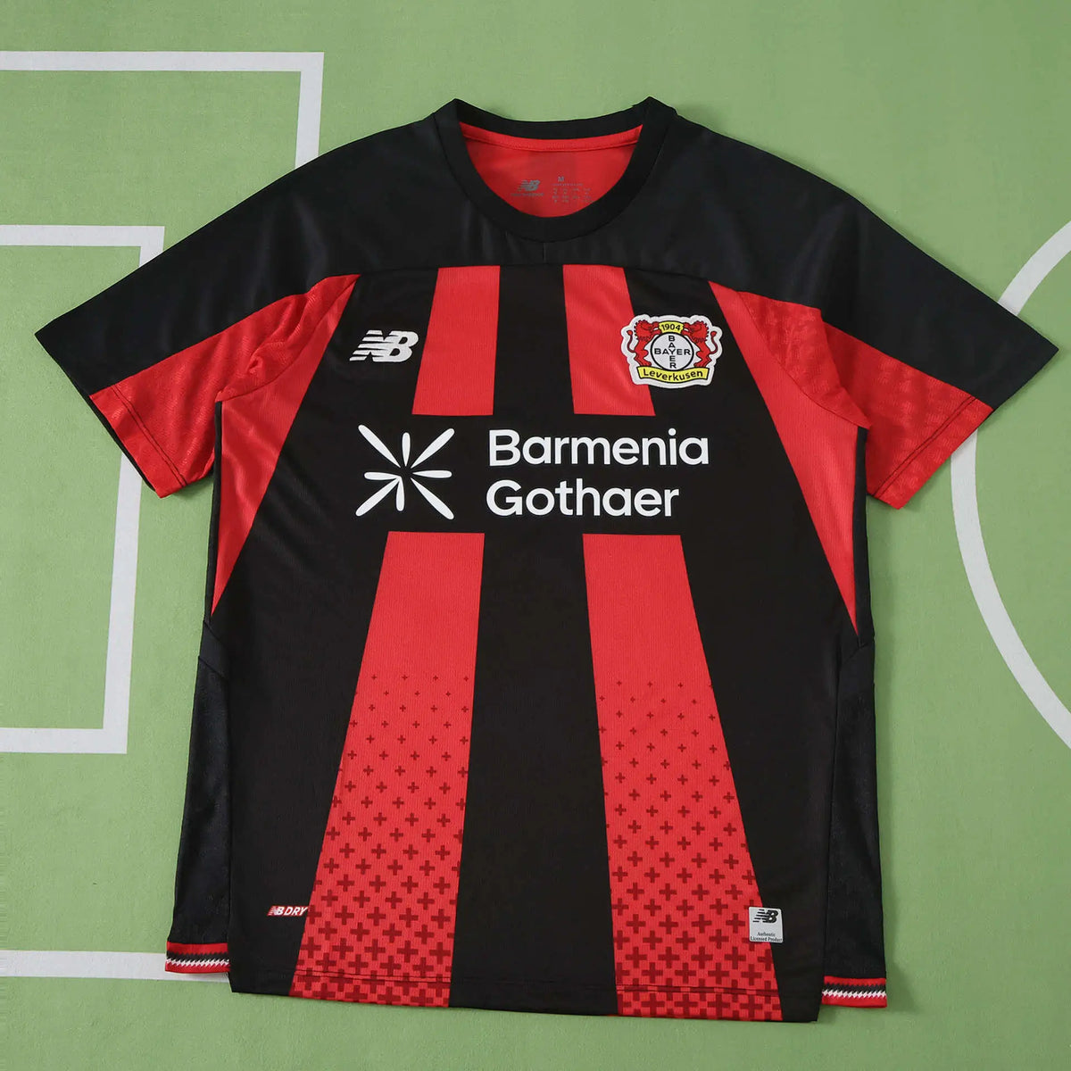 Maglia Bayer Leverkusen Home 26/27 Uomo Nero e Rosso | Maglia da Calcio