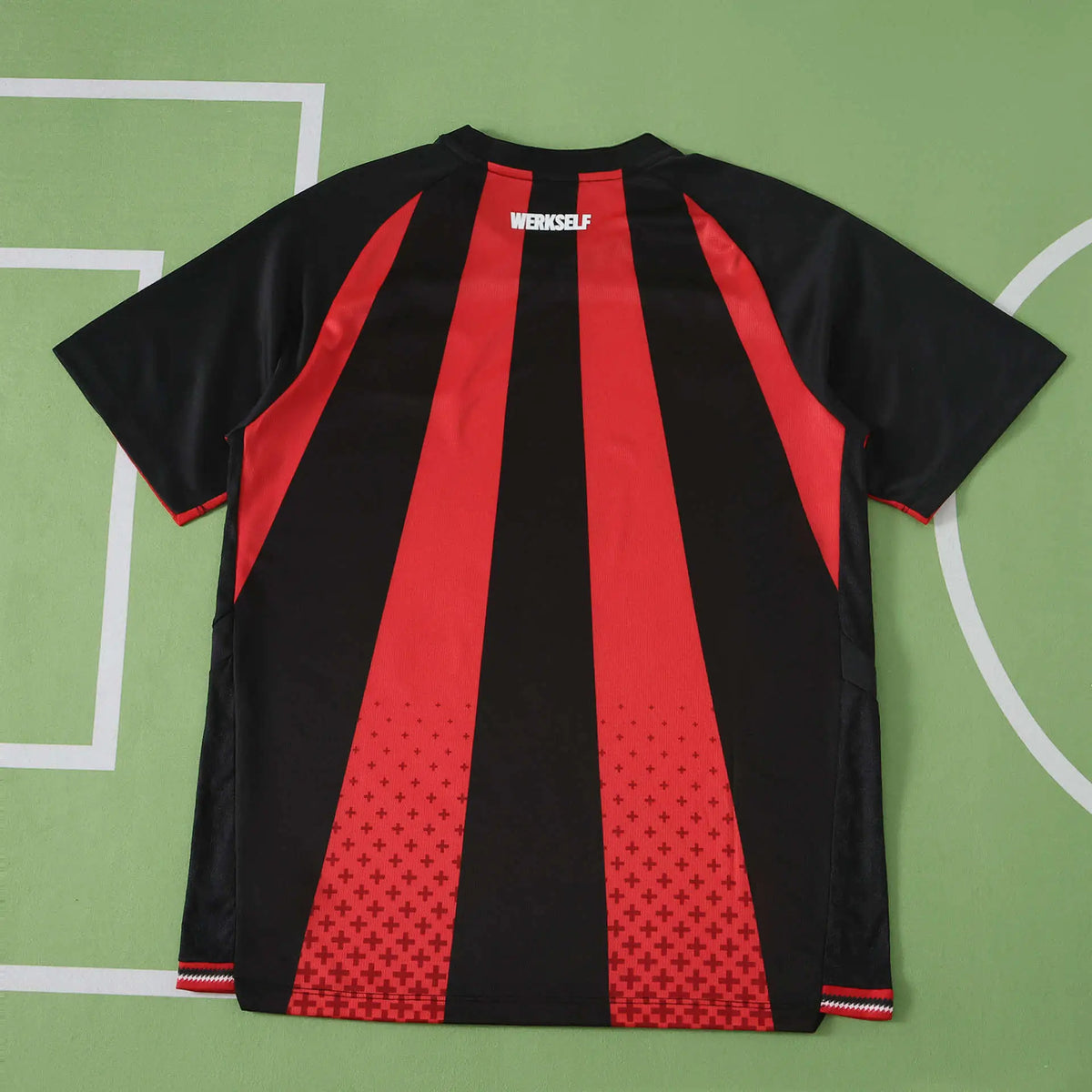 Maglia Bayer Leverkusen Home 26/27 Uomo Nero e Rosso | Maglia da Calcio