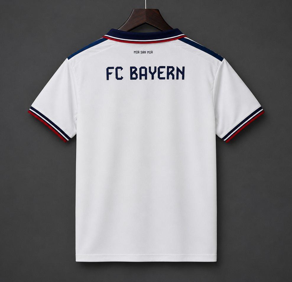 Maglia Bayern Munich Away 26/27 Uomo Bianco | Maglia da Calcio