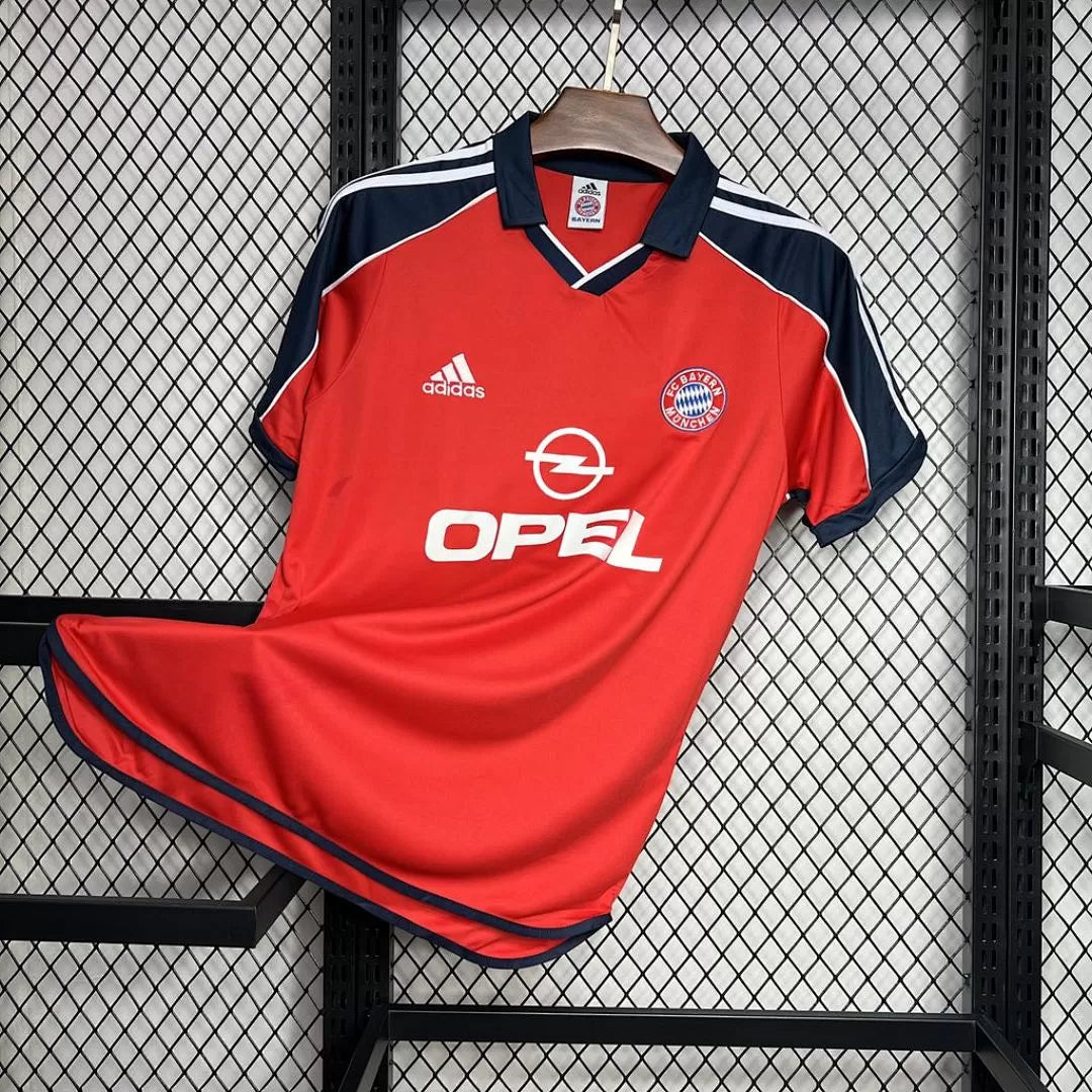 Maglia Bayern Munich Home 00/01 Retro Uomo Rosso | Maglia da Calcio