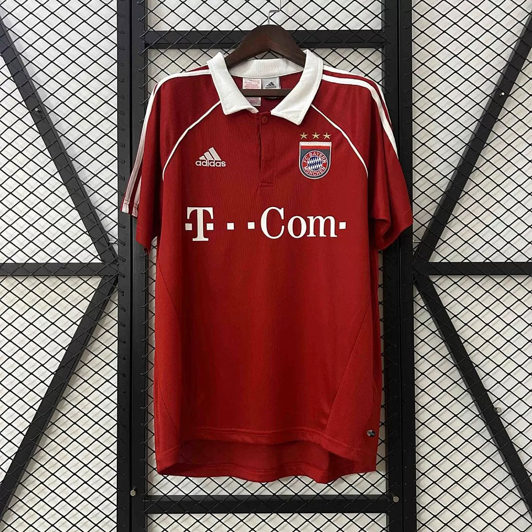 Maglia Bayern Munich Home 05/06 Retro Uomo Rosso | Maglia da Calcio