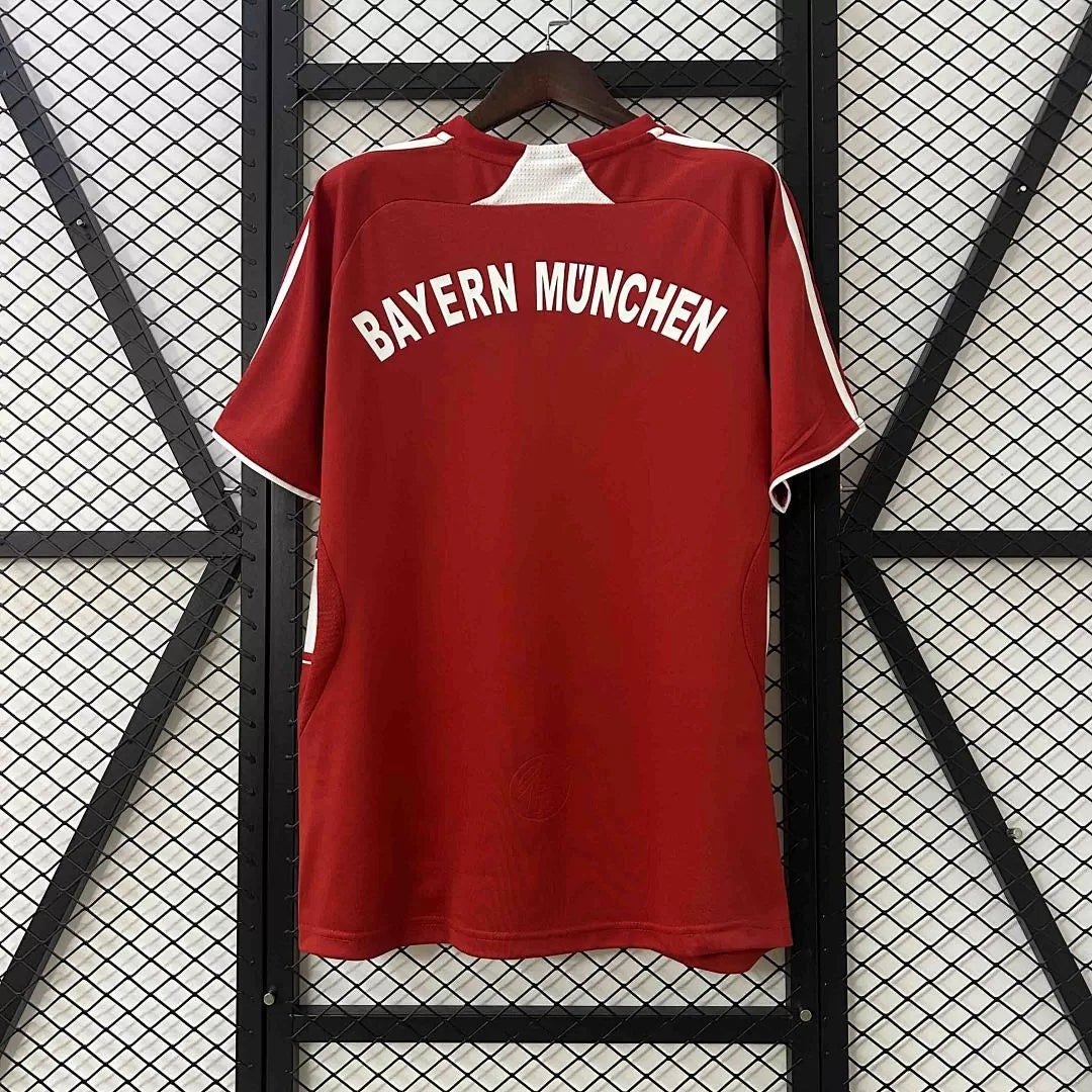 Maglia Bayern Munich Home 07/08 Retro Uomo Rosso | Maglia da Calcio