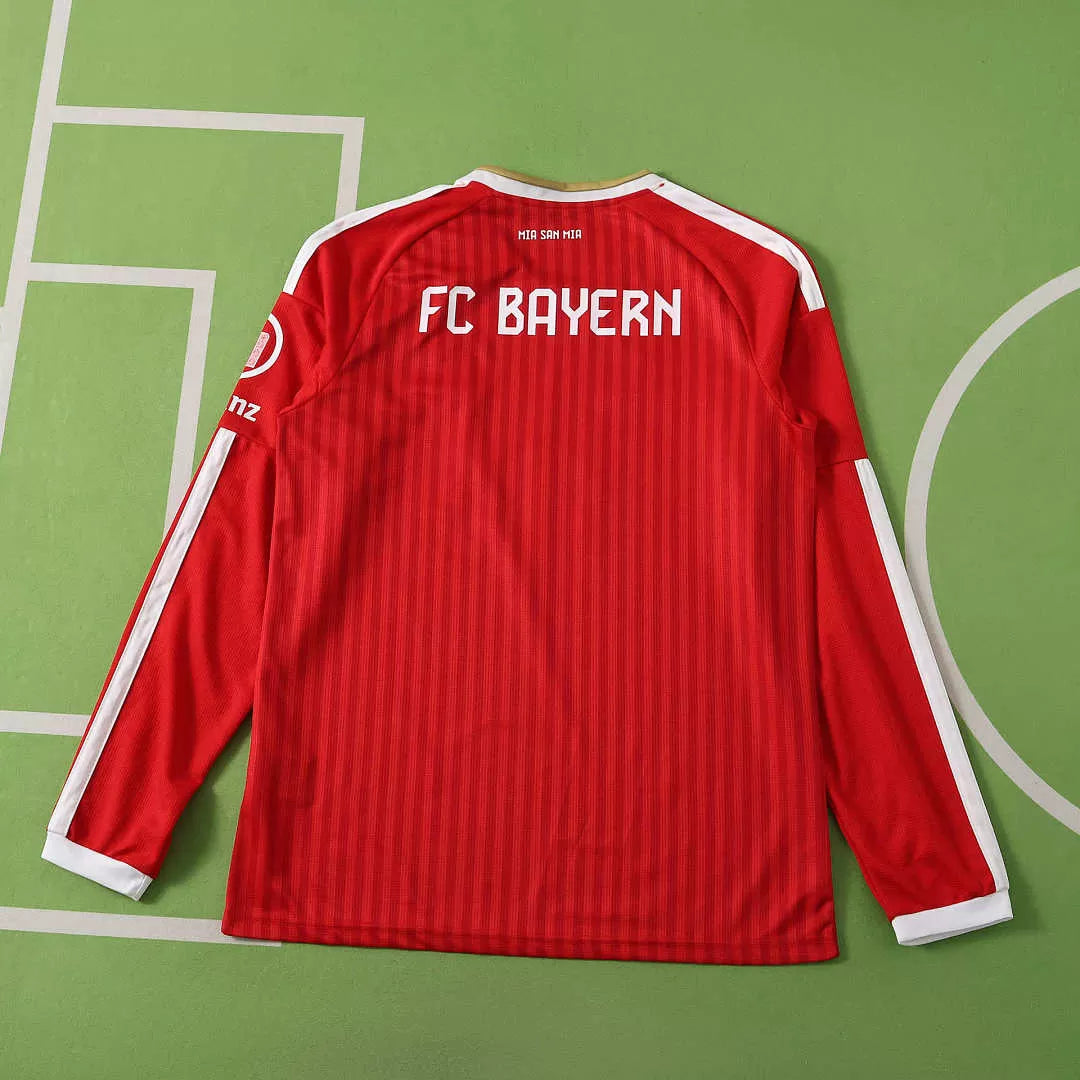 Maglia Bayern Munich Home 26/27 Manica Lunga Uomo Rosso | Maglia da Calcio