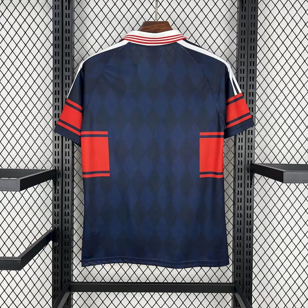Maglia Bayern Munich Home 97/99 Retro Uomo Blu Navy e Rosso | Maglia da Calcio