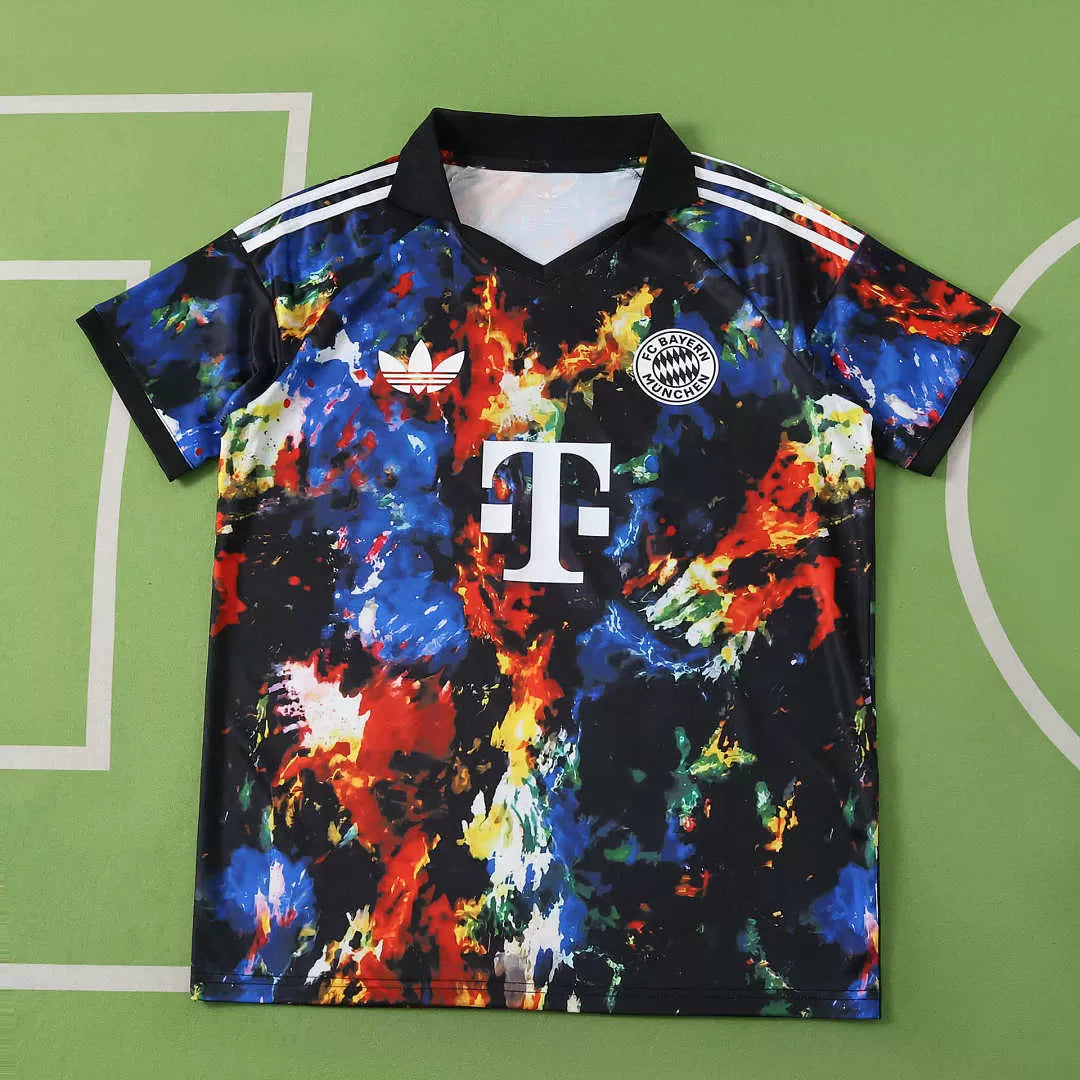 Maglia Bayern Munich Oktoberfest 26/27 Uomo Multicolore (Nero, Blu, Rosso, Giallo, Verde) | Maglia da Calcio