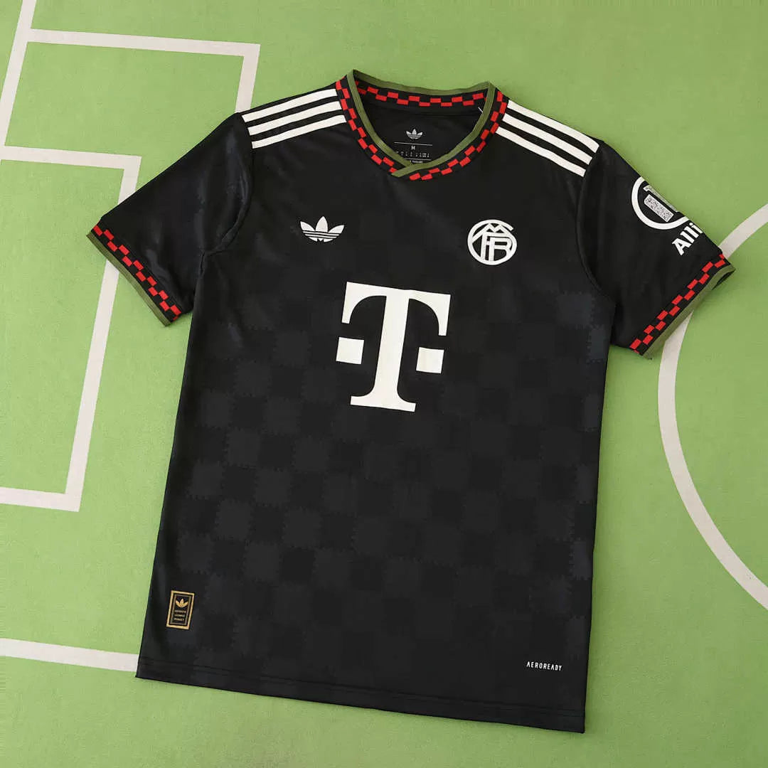 Maglia Bayern Munich Third 25/26 Uomo Nero | Maglia da Calcio