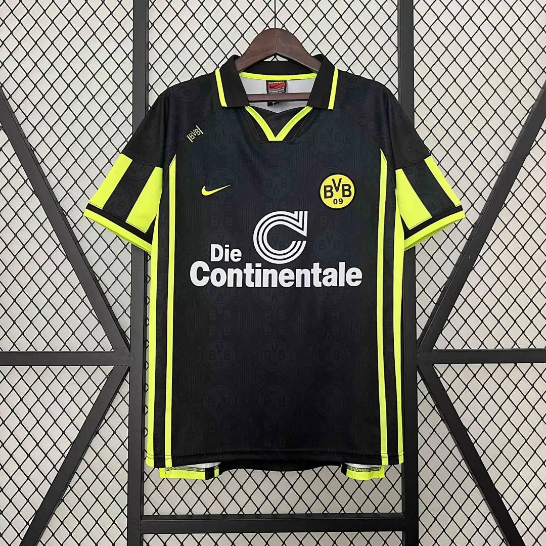 Maglia Borussia Dortmund Away 96/97 Retro Uomo Nero | Maglia da Calcio