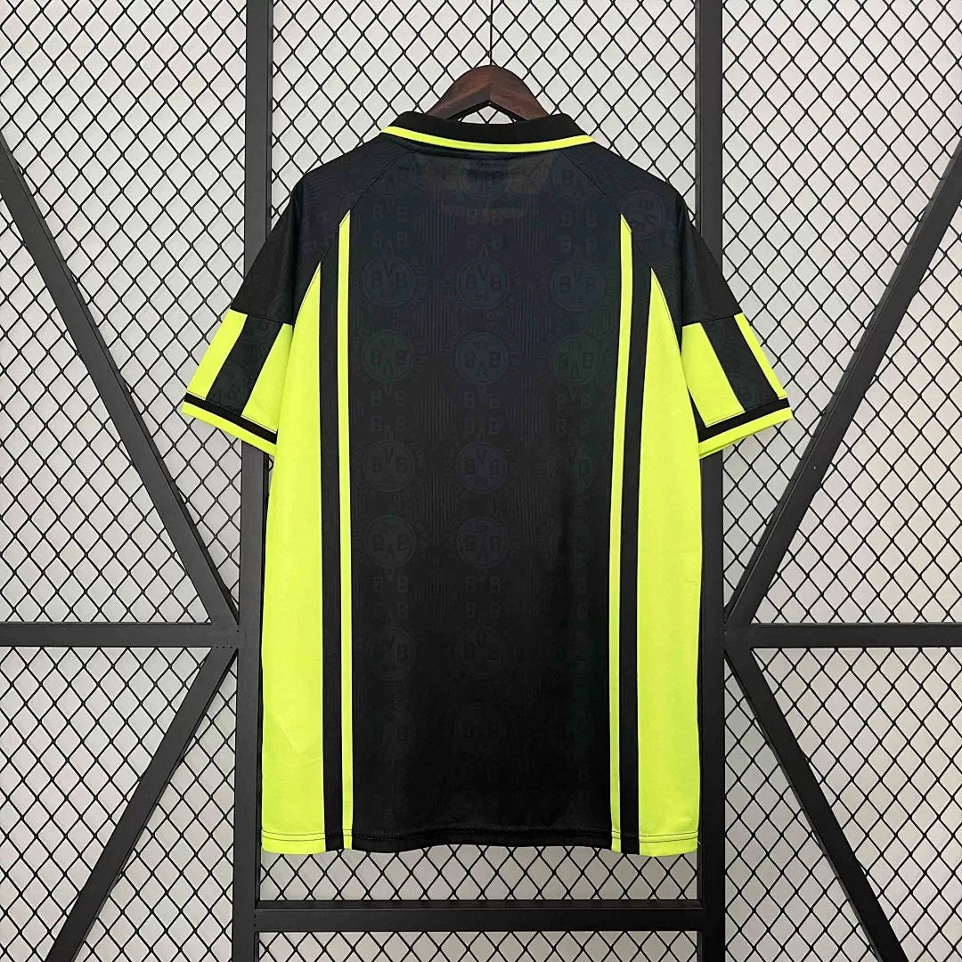 Maglia Borussia Dortmund Away 96/97 Retro Uomo Nero | Maglia da Calcio