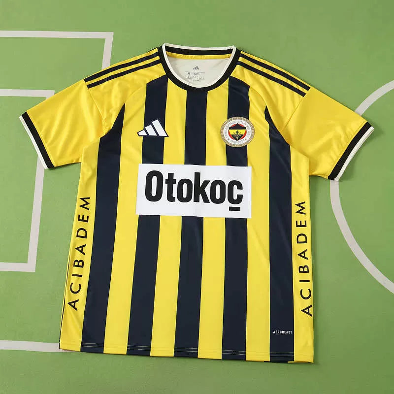 Maglia Fenerbahçe Home 26/27 Uomo Giallo e Nero | Maglia da Calcio