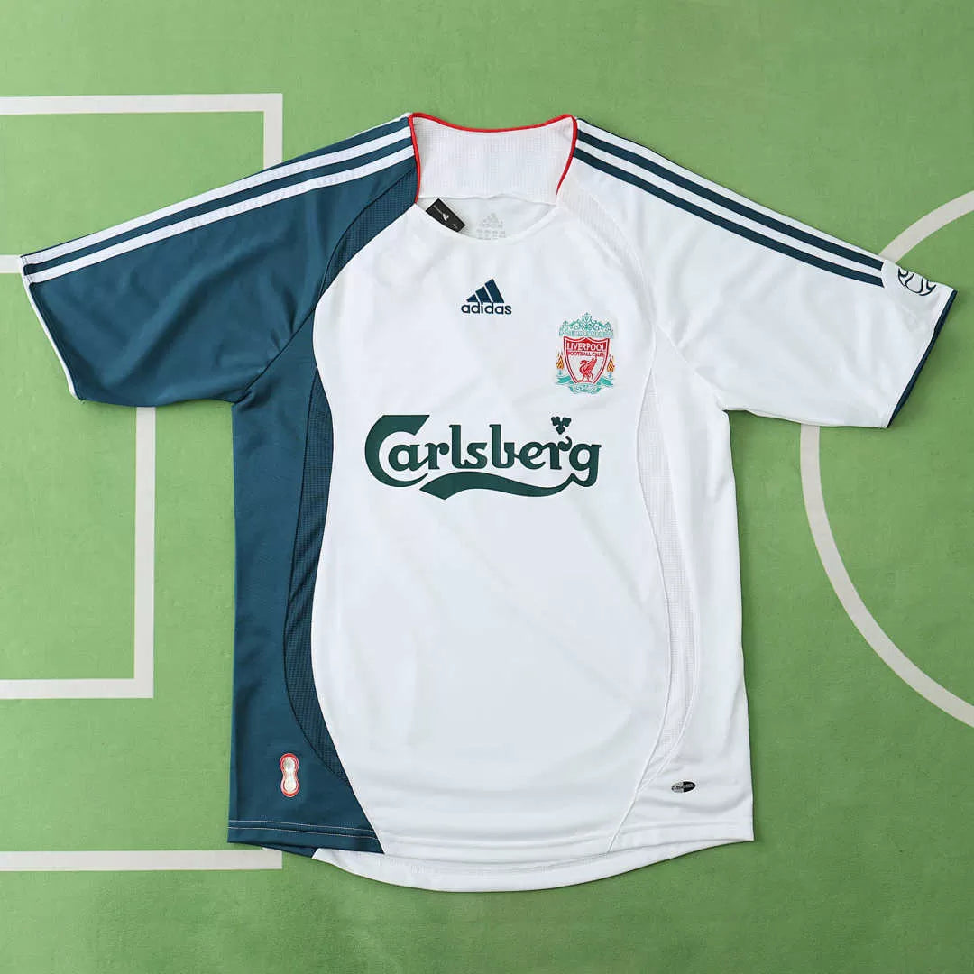 Maglia Liverpool Away 06/08 Uomo Bianco | Maglia da Calcio