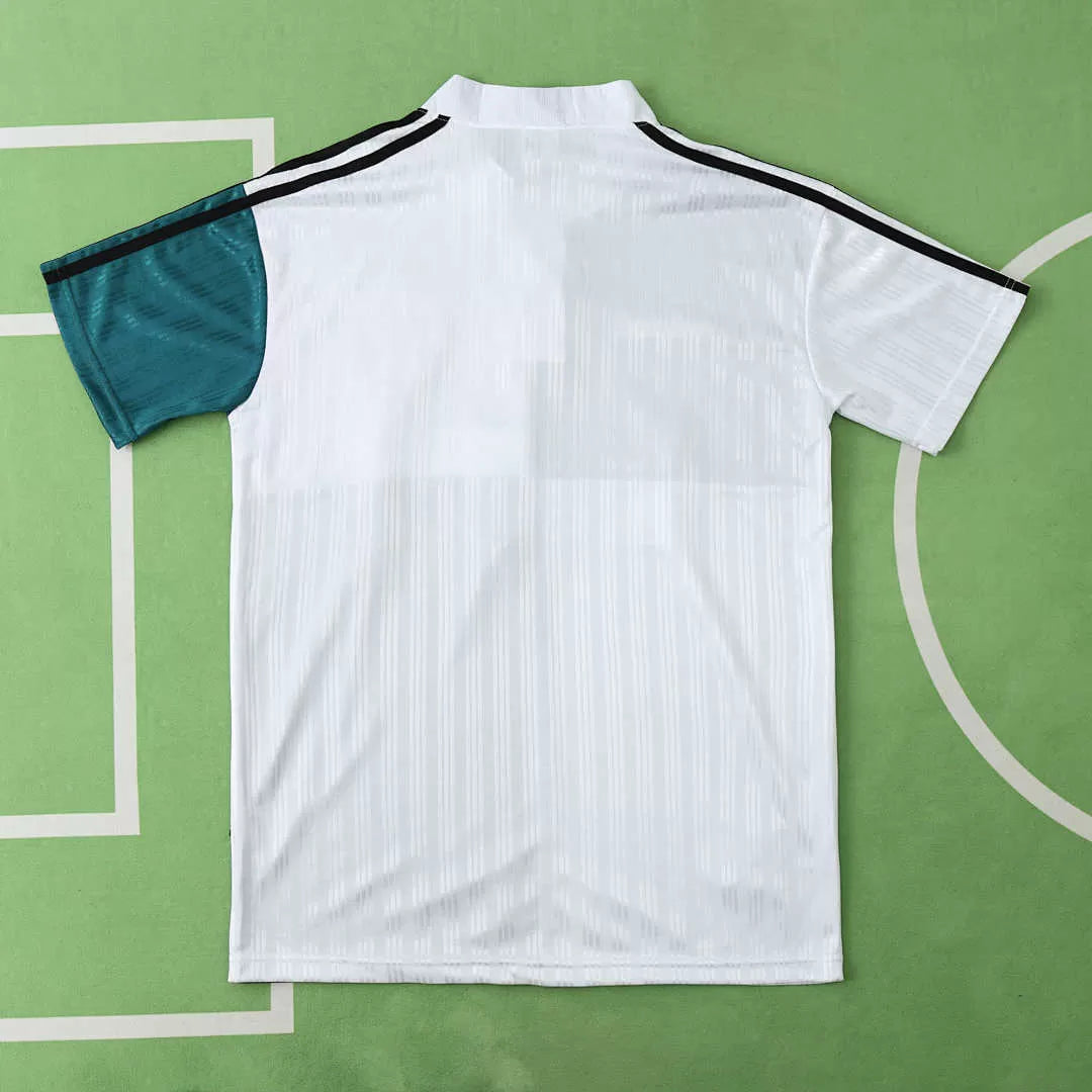Maglia Liverpool Away 95/96 Retro Uomo Bianco e Verde Acqua | Maglia da Calcio