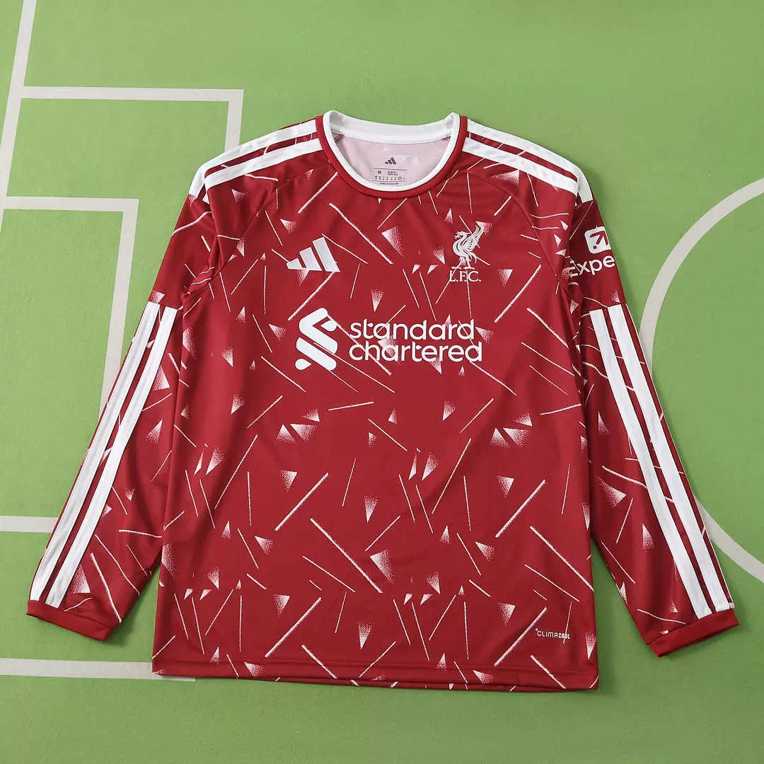 Maglia Liverpool Home 26/27 Manica Lunga Uomo Rosso | Maglia da Calcio