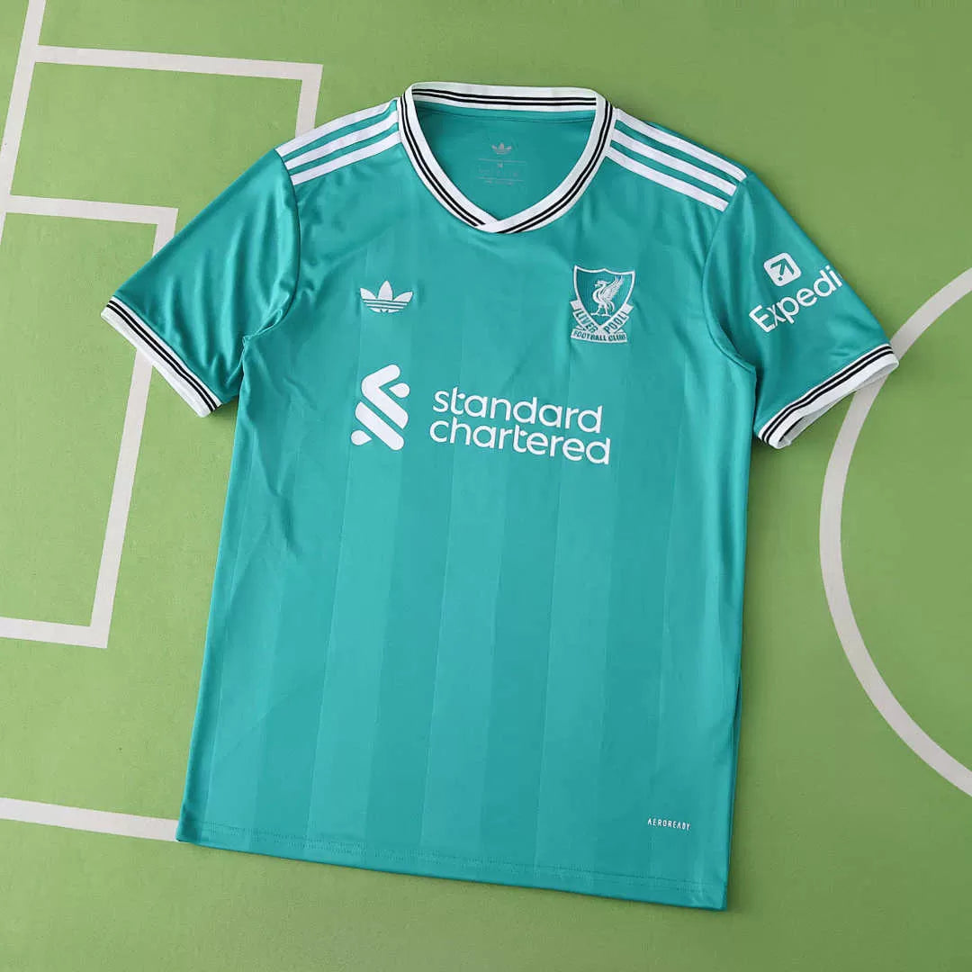 Maglia Liverpool Third 25/26 Uomo Turchese | Maglia da Calcio