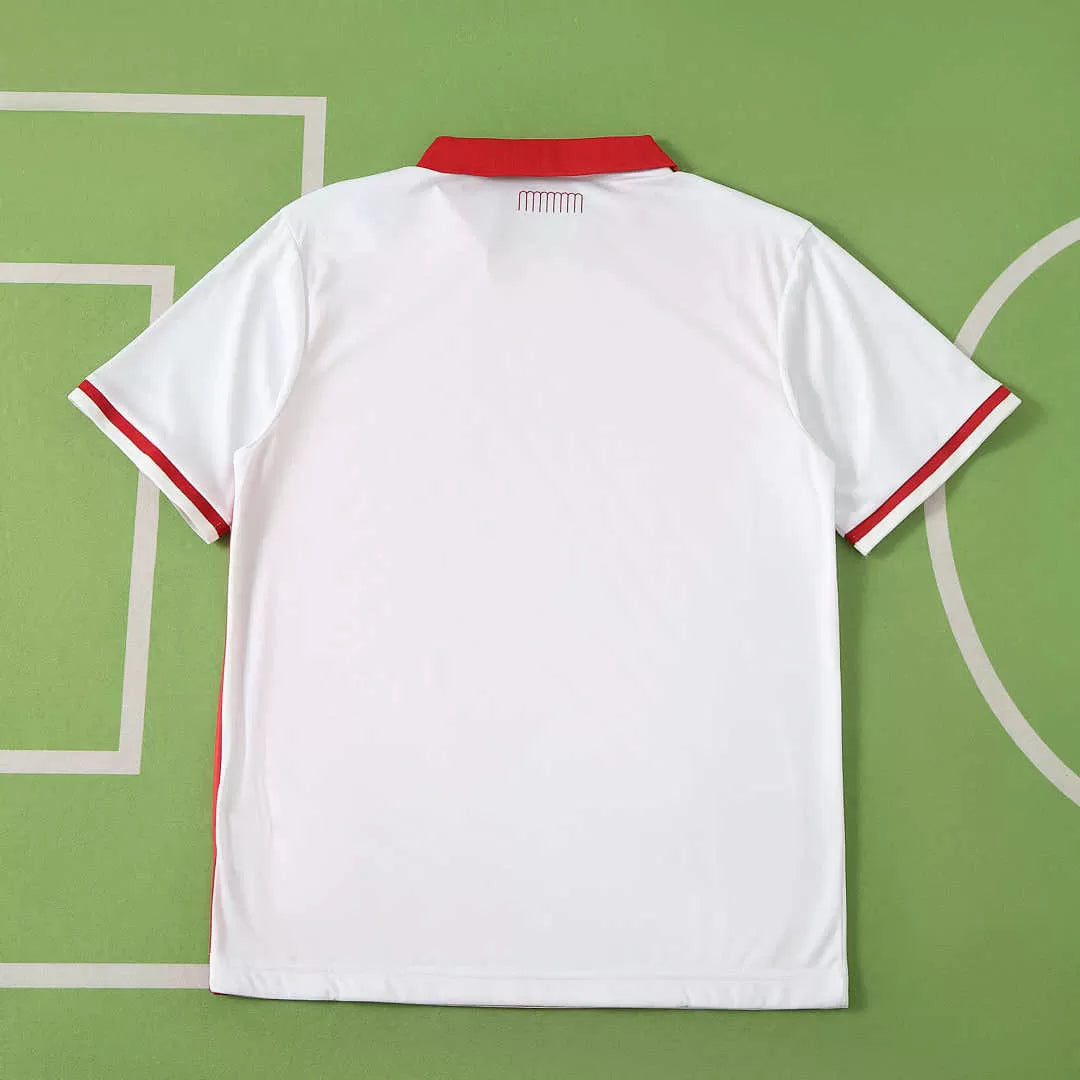 Maglia Monaco Home 26/27 Uomo Rosso e Bianco | Maglia da Calcio