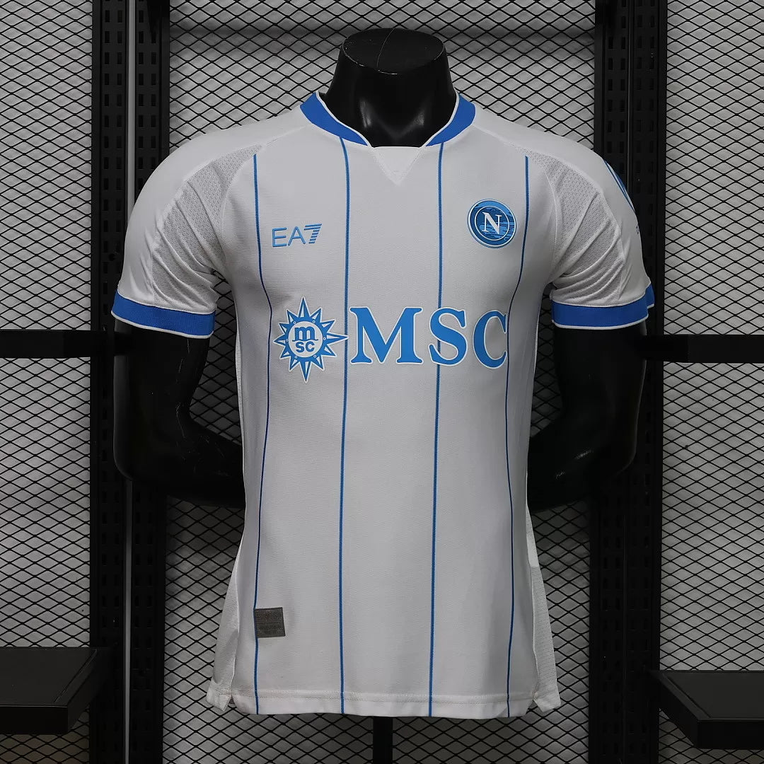Maglia Napoli Away 26/27 Player Uomo Bianco | Maglia da Calcio