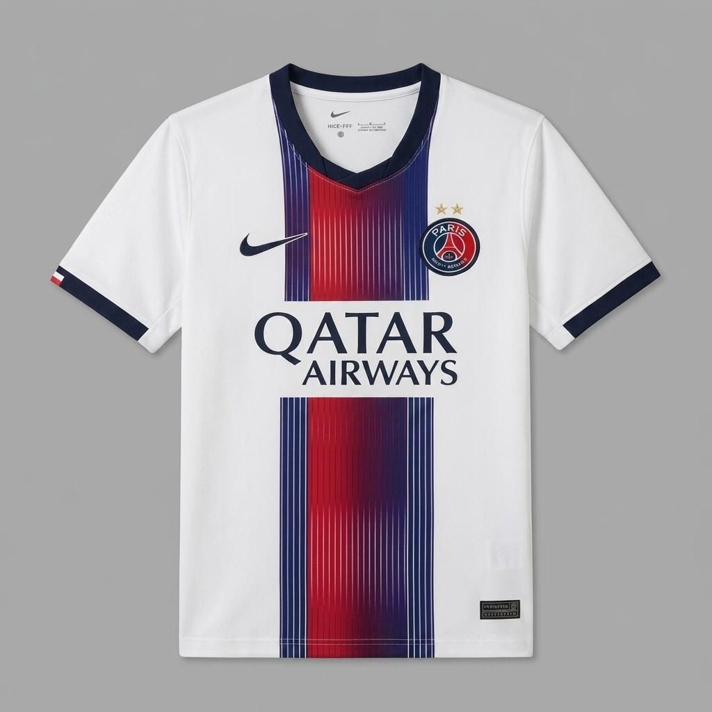 Maglia Paris Away 26/27 Uomo Bianco | Maglia da Calcio