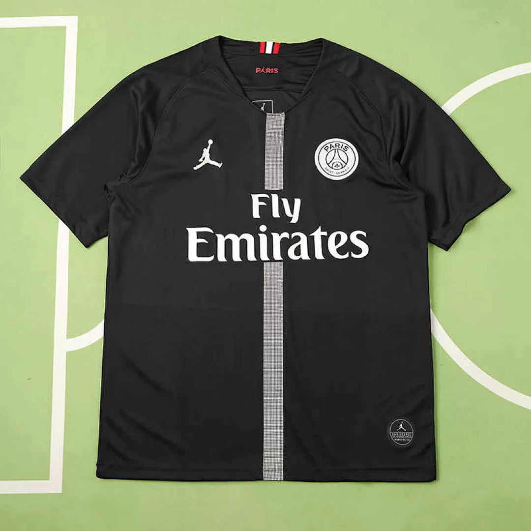 Maglia Paris Champions League Home 18/19 Uomo Nero | Maglia da Calcio