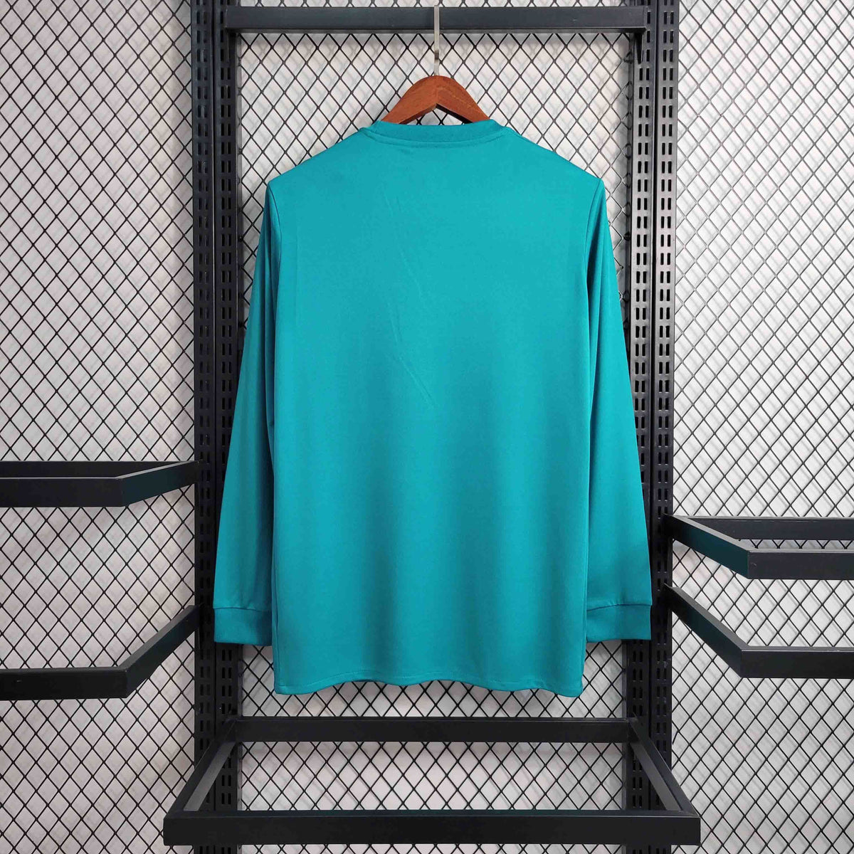 Maglia RM Third 17/18 Manica Lunga Retro Uomo Azzurro | Maglia da Calcio