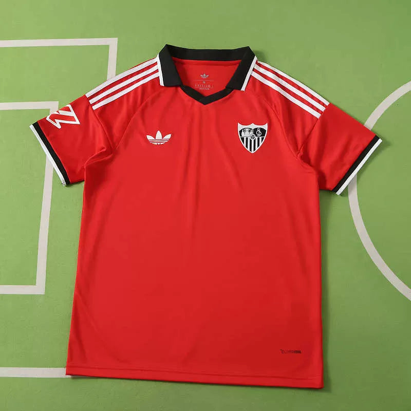 Maglia Sevilla Away 26/27 Uomo Rosso | Maglia da Calcio