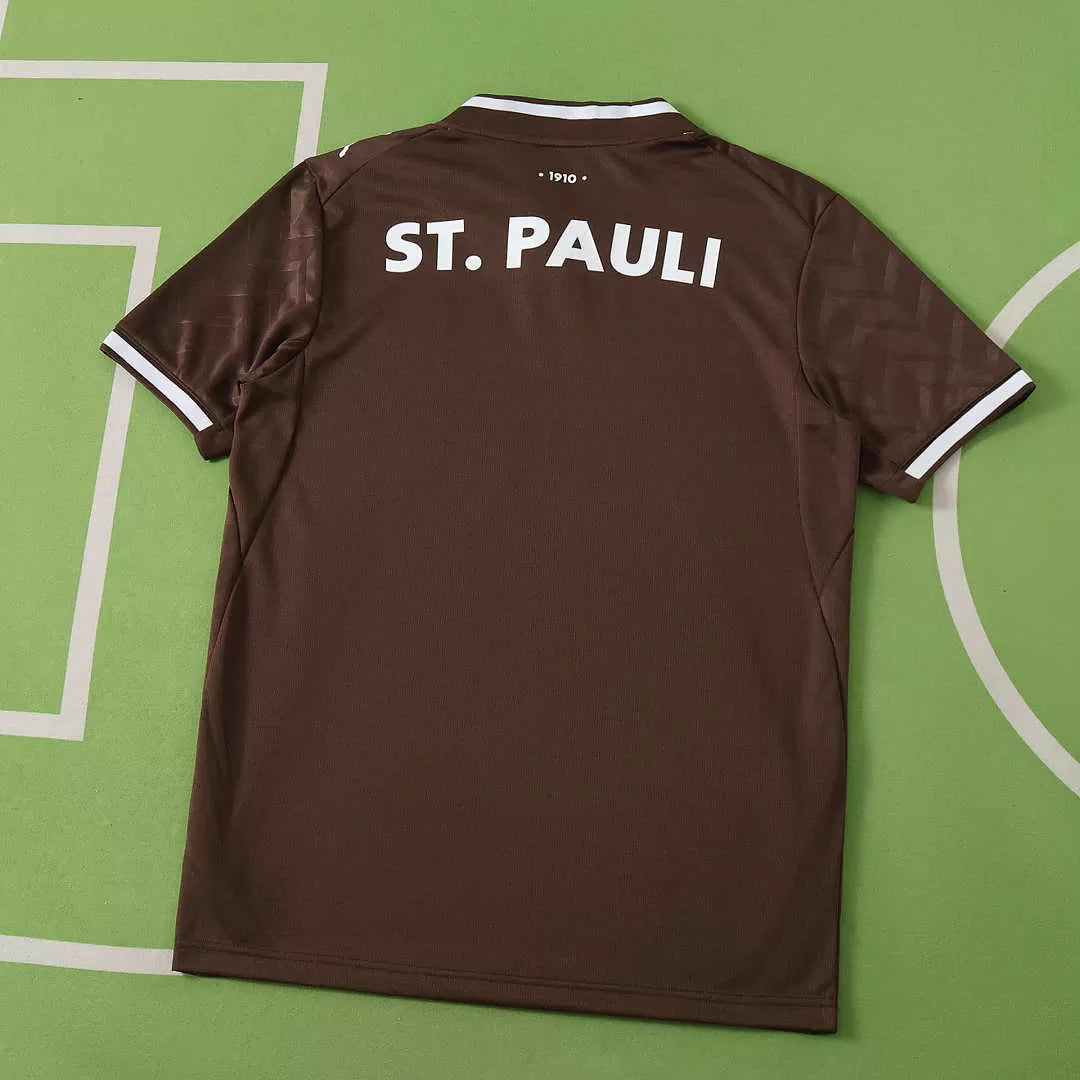 Maglia St Pauli Home 26/27 Uomo Marrone | Maglia da Calcio