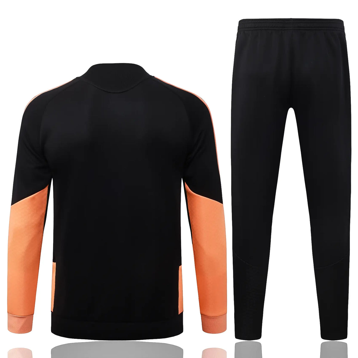 Tuta Full-zip Arsenal 26/27 Uomo Nero e Arancione | Tuta da Calcio