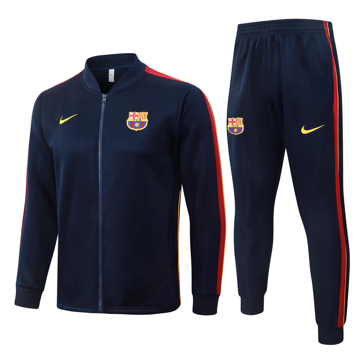 Tuta Full-zip Barcelona 26/27 Uomo Blu Navy | Tuta da Calcio