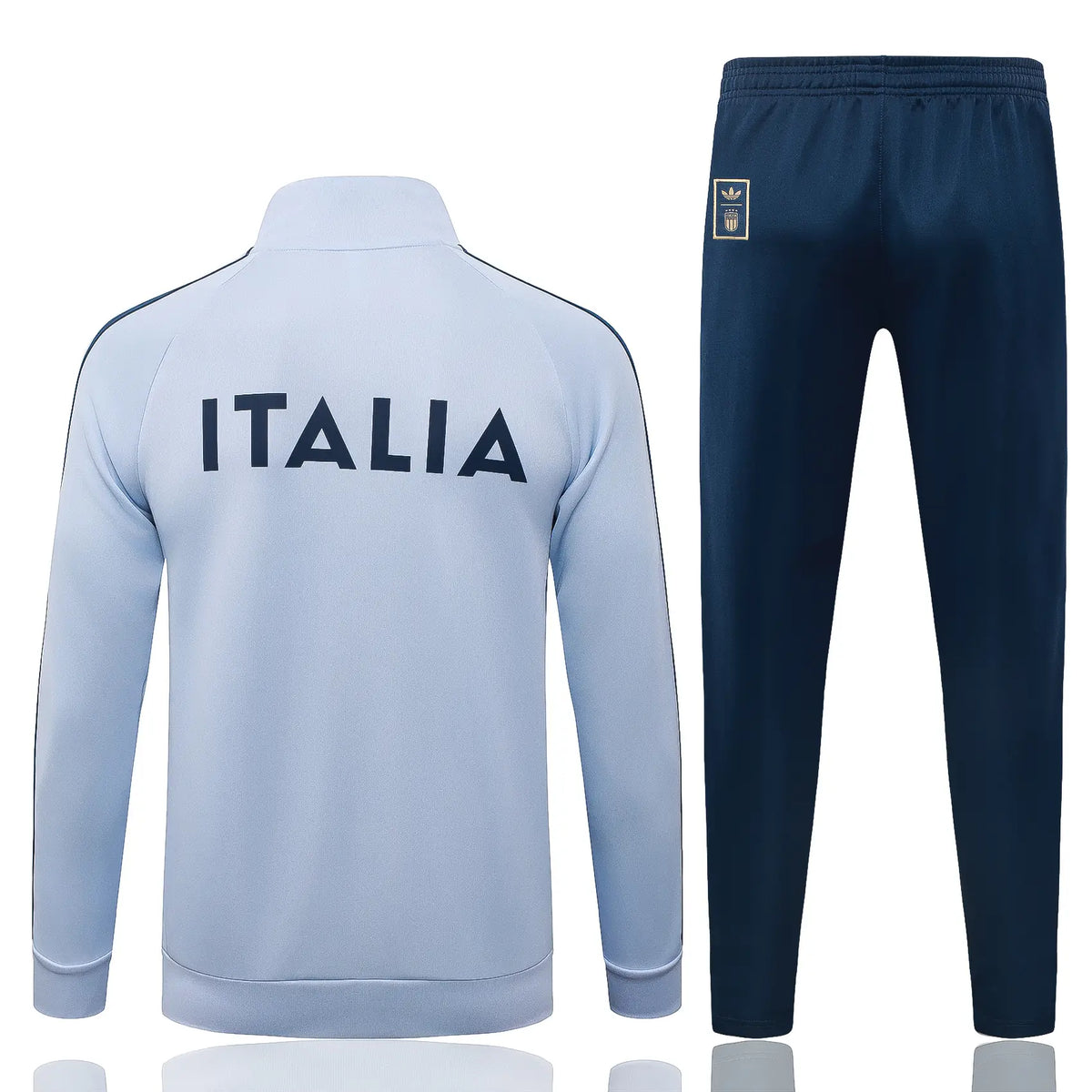 Tuta Full-zip Italia 26/27 Uomo Azzurro/Blu Navy | Tuta da Calcio