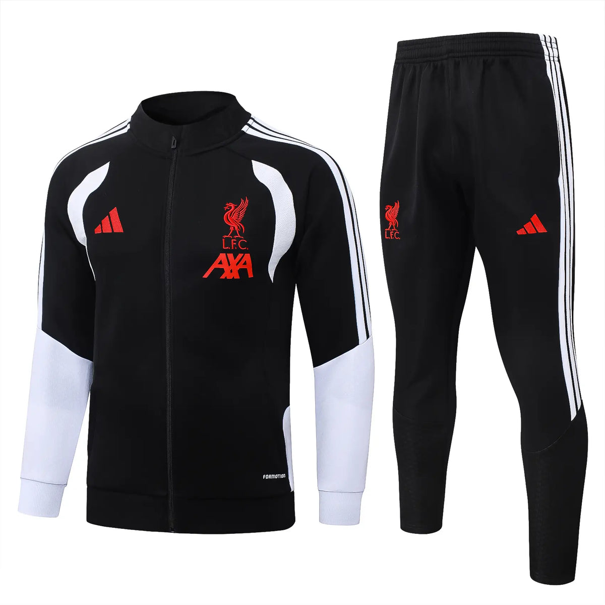 Tuta Full-zip Liverpool 26/27 Uomo Nero | Tuta da Calcio