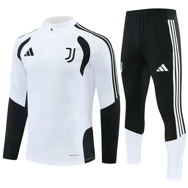 Tuta Half-zip 26/27 Uomo Bianco/Nero | Tuta da Calcio