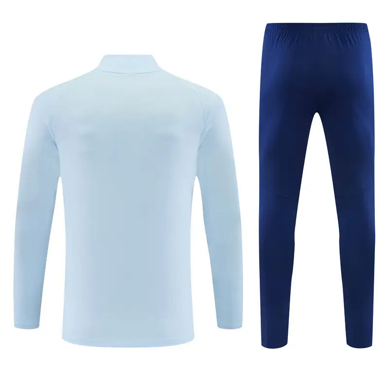Tuta Half-zip Manchester City 26/27 Uomo Azzurro e Blu Navy | Tuta da Calcio