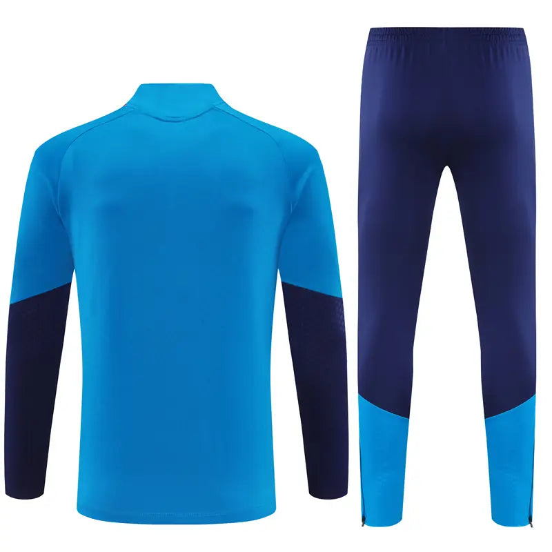 Tuta Half-zip Spagna 26/27 Uomo Azzurro e Blu Navy | Tuta da Calcio