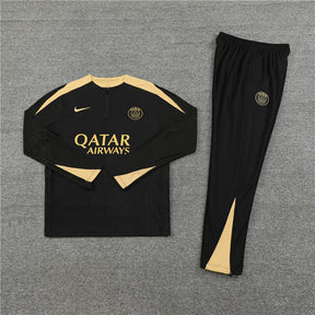 Tracksuit Paris Black/Gold Training 24/25