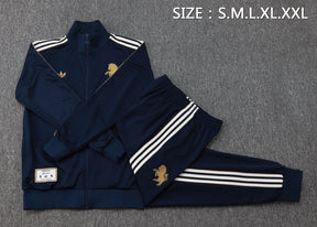 Tuta Blu Scuro Full-Zip Uomo | Tuta da Calcio