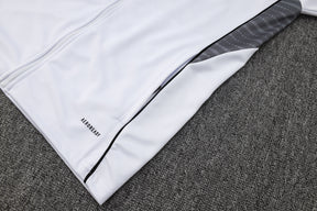 Real Madrid White Tracksuit Full-Zip 25/26
