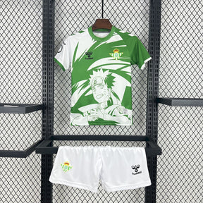 Real Betis x Naruto 2025 Kit Kids