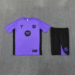 Kit Shirt + Shorts Barcelona x Black Mamba Purple/Black 25/26