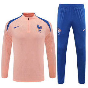 Tracksuit France Pink/Blue Training 25/26