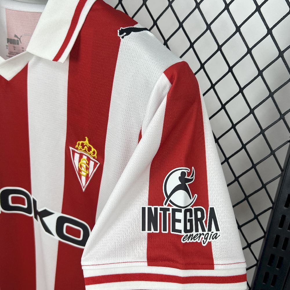 Sporting de Gijón Home Jersey 25/26