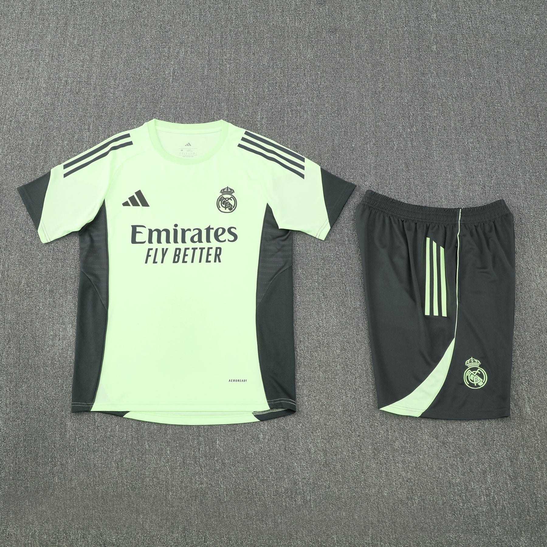 Kit Shirt + Shorts Real Madrid Light/Dark Green 25/26